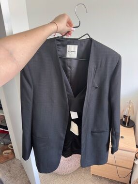 Sandro Black Blazer